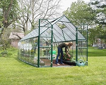 Amazon.com : Palram - Canopia Balance 8 x 16 Large Greenhouse for